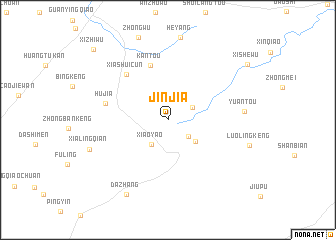 map of Jinjia