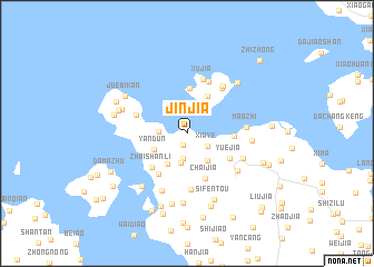 map of Jinjia