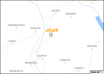 map of Jinjia