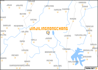 map of Jinjilingnongchang