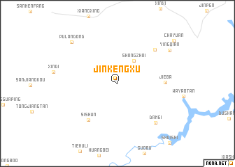 map of Jinkengxu