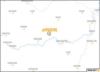 map of Jinkeng