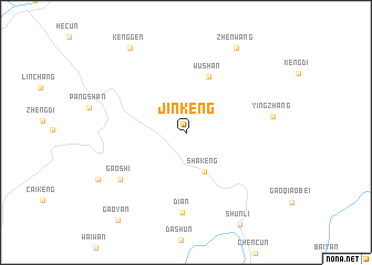 map of Jinkeng