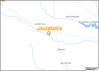 map of Jinks Branch