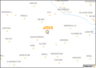 map of Jinks