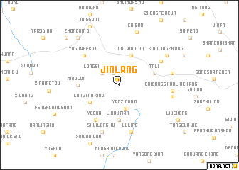 map of Jinlang