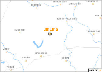 map of Jinling