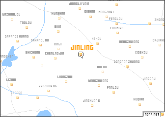 map of Jinling