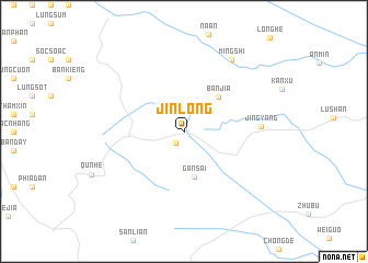 map of Jinlong