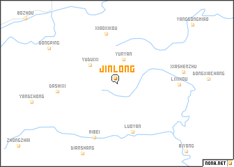 map of Jinlong