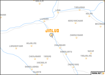 map of Jinluo