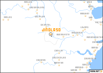 map of Jinolaso