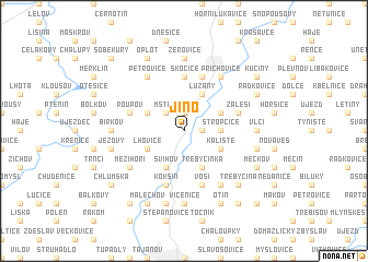 map of Jíno