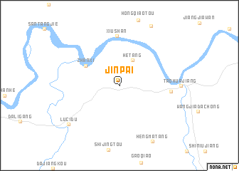 map of Jinpai