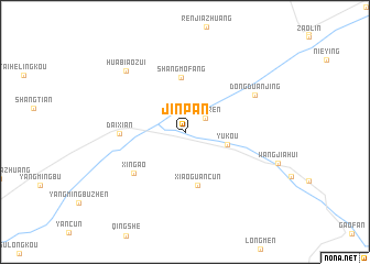 map of Jinpan