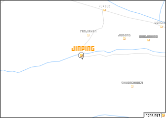map of Jinping