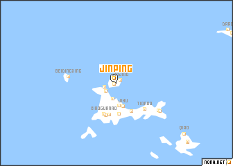 map of Jinping
