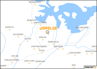 map of Jinpoluo