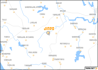 map of Jinpo