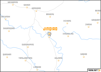 map of Jinqiao