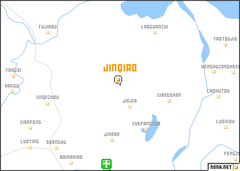 map of Jinqiao