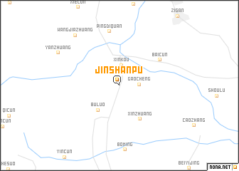map of Jinshanpu