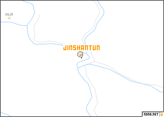 map of Jinshantun