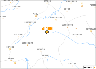 map of Jinshi