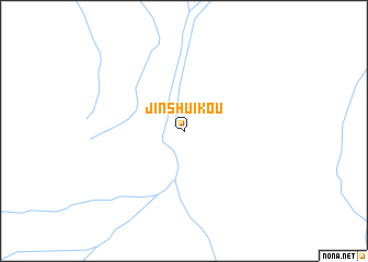 map of Jinshuikou