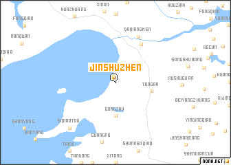 map of Jinshuzhen