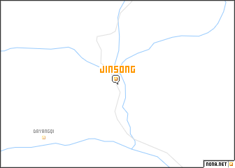 map of Jinsong