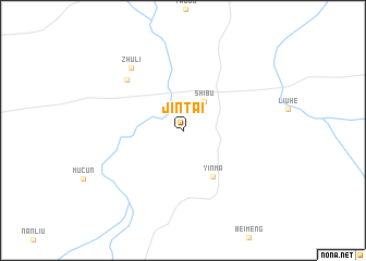 map of Jintai