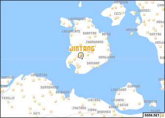 map of Jintang