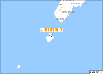 map of Jintotolo
