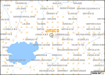 map of Jiñuco