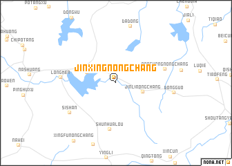 map of Jinxingnongchang