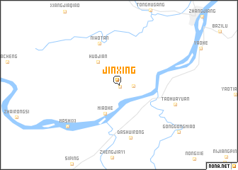map of Jinxing