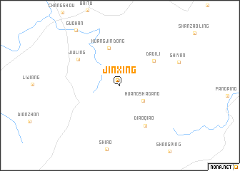 map of Jinxing