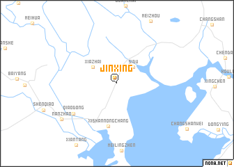 map of Jinxing