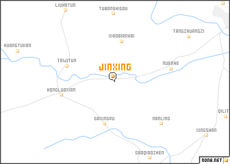 map of Jinxing