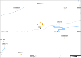 map of Jinyi