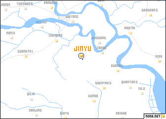 map of Jinyu