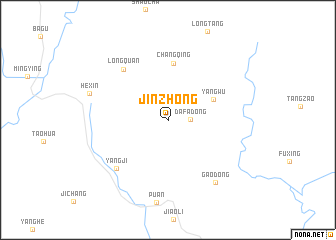 map of Jinzhong