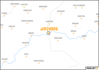 map of Jinzhong