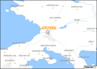 map of Jinzhou