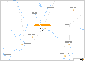 map of Jinzhuang