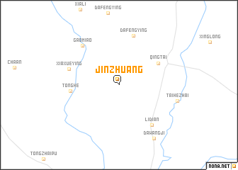 map of Jinzhuang