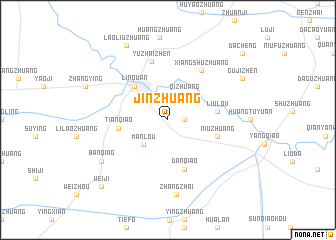 map of Jinzhuang
