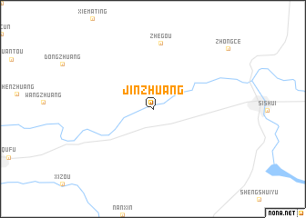 map of Jinzhuang