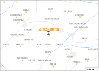 map of Jinzhuang